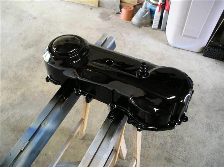 Yamaha Jog As Solgt - udspartelt sonic vario skjold, og lakert blanksort.. Nice..  billede 15