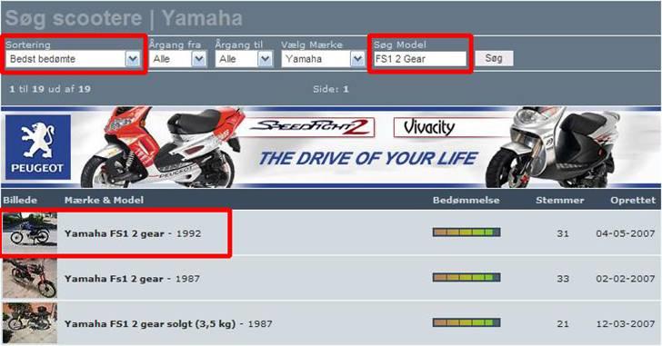 Yamaha FS1 2 gear - Ja... det skulle jo ske på et eller andet tidspunkt... =) billede 13