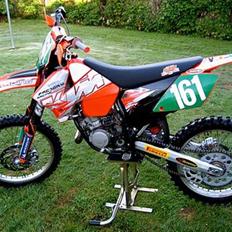 KTM 125white factory solgt