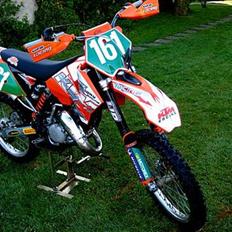 KTM 125white factory solgt