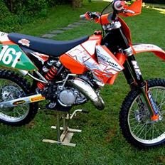 KTM 125white factory solgt