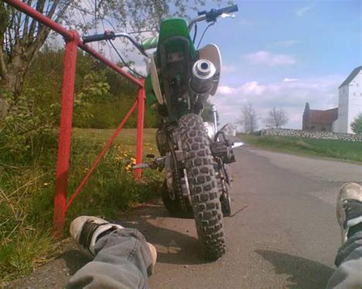 MiniBike dirtbike (byttet til jog) billede 4