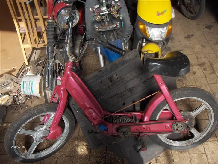 Piaggio ciao byttet til crosser billede 4