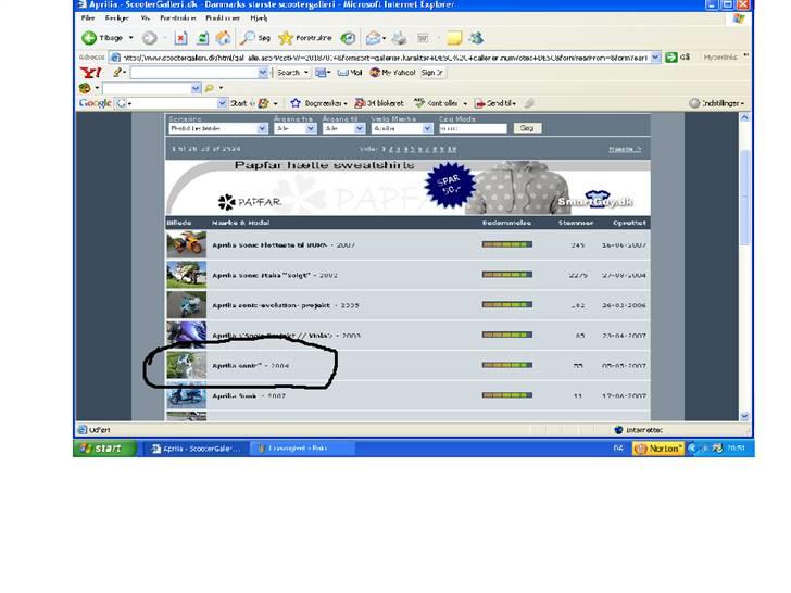 Aprilia sonic Byttet  med rmx - nr 5 bedst bedømte sonic  billede 12