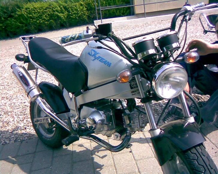Skyteam PBR 125cc Brændt  ;( - V8 SpeedSource Udst.    Med 50cc Motor , INDEN jeg Købte 125 billede 9