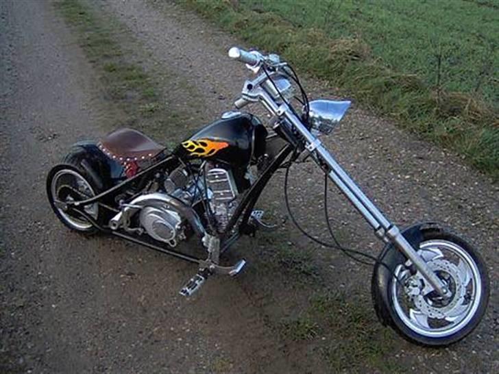 Honda Wallaroo - solgt - Mini chopper - Slettet fra galleri´et, da der på det sidste, har været mange emner i forum, ang. om der skal være pocketbikes på SG. -- Solgt billede 9