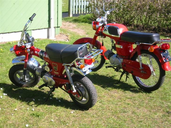 Honda CD50  - CD50´en Sammen med min Dax. billede 6