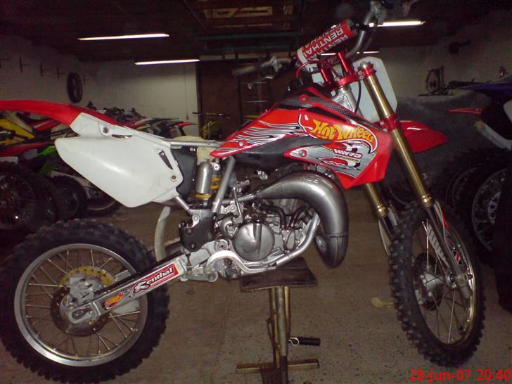 Honda Cr 85 SOLGT - Savner dig. - Med det nye Hgs rør :D! billede 3