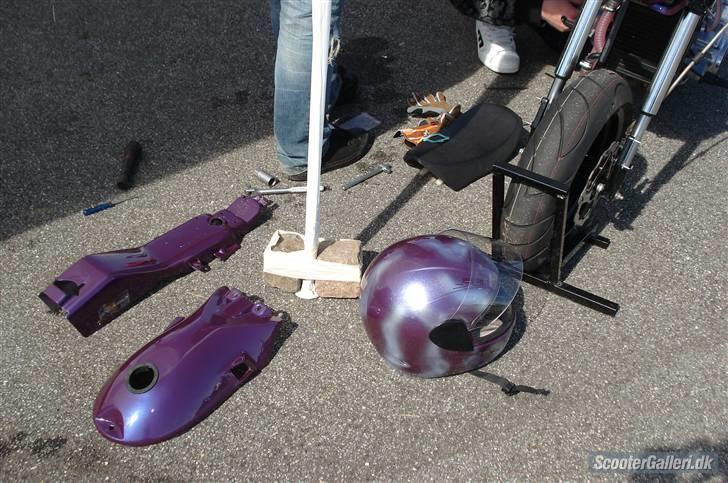 Suzuki Street magic NX *solgt* - min fine hjelm ;) til skive træf billede 16