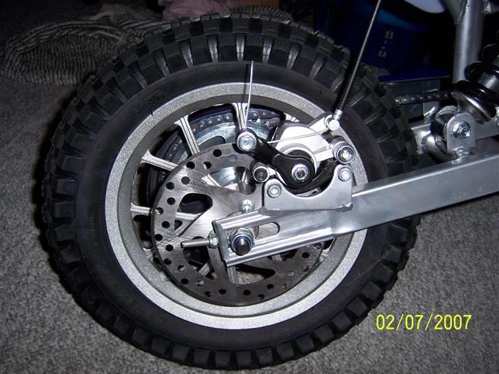 MiniBike mini bike (solgt) - bagdæk billede 6