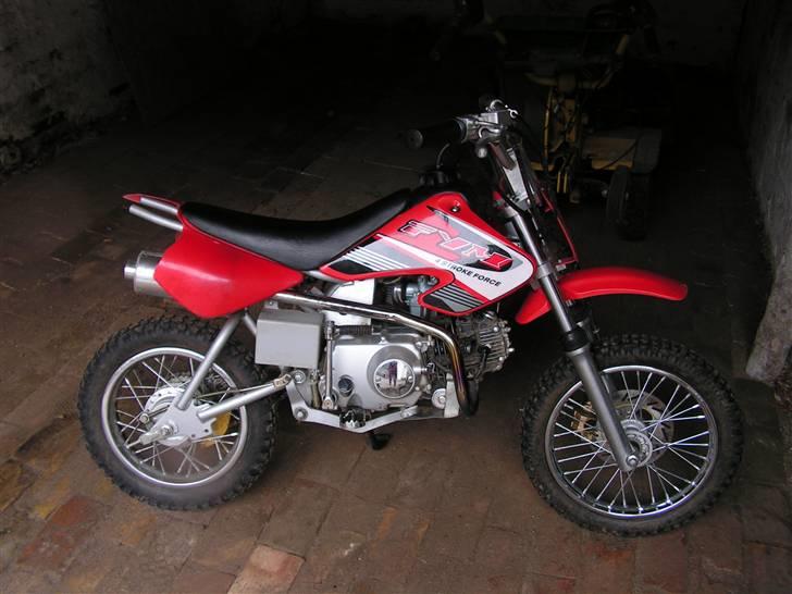 MiniBike FYM 110 ccm - Der var den !! Bagskærmen er desværre knækket ),=  billede 1