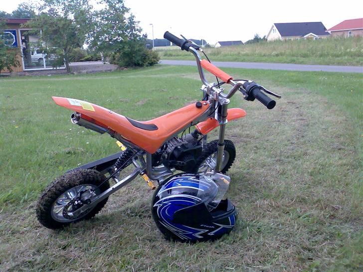 MiniBike trail bike 49ccm. - på banen billede 3