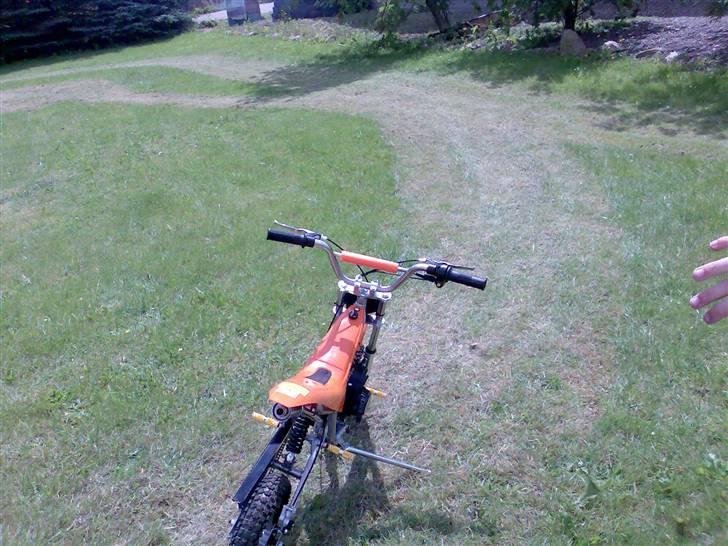 MiniBike trail bike 49ccm. - på banen billede 7