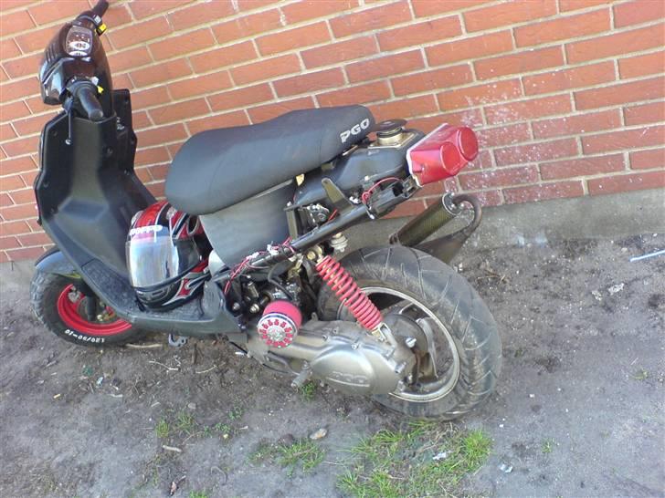 PGO hot 50  SOLGT - fra gammel ejer med big motor billede 12