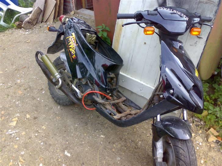 PGO Tornado 50 SOLGT - sådan så den ud da den stadig var på 45 stelet billede 5