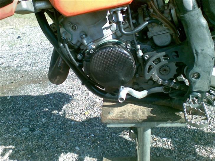 KTM SXS 125 - carbon tændigns dæksel billede 4