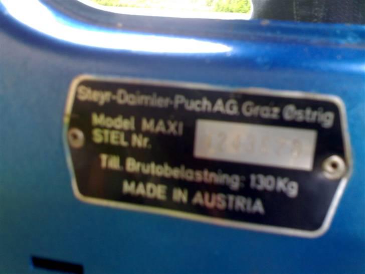 Puch Maxi K  BYTTET! billede 14