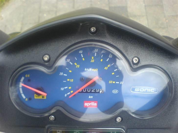 Aprilia Sonic Stjålet  - uhhh den har ik kørt langt var :P billede 7