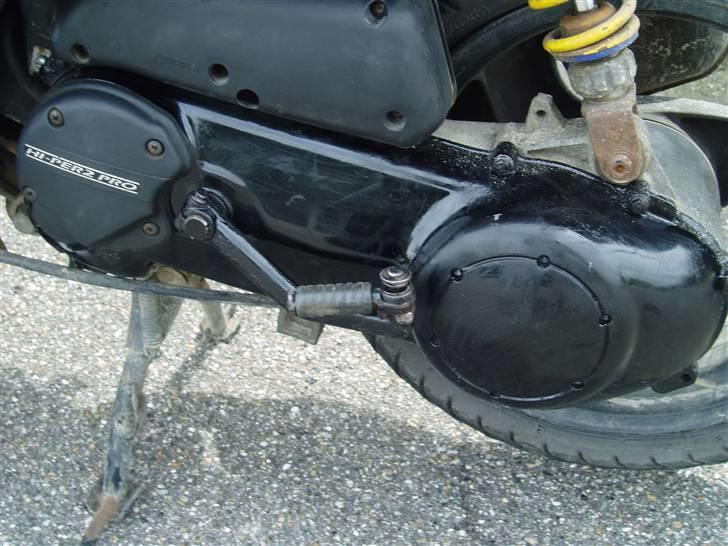 Piaggio nrg solgt - er lige blevet malet sort billede 4