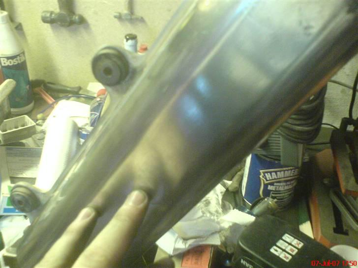 Yamaha yz 125 Tilsalg - min potte mens den bliver poleret billede 16