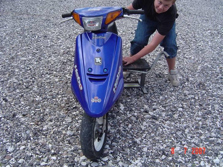 Yamaha jog byttet til rally - nu billede 2