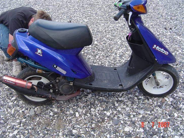 Yamaha jog byttet til rally - nu billede 3