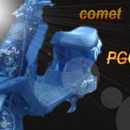 PGO comet byttet til j.space