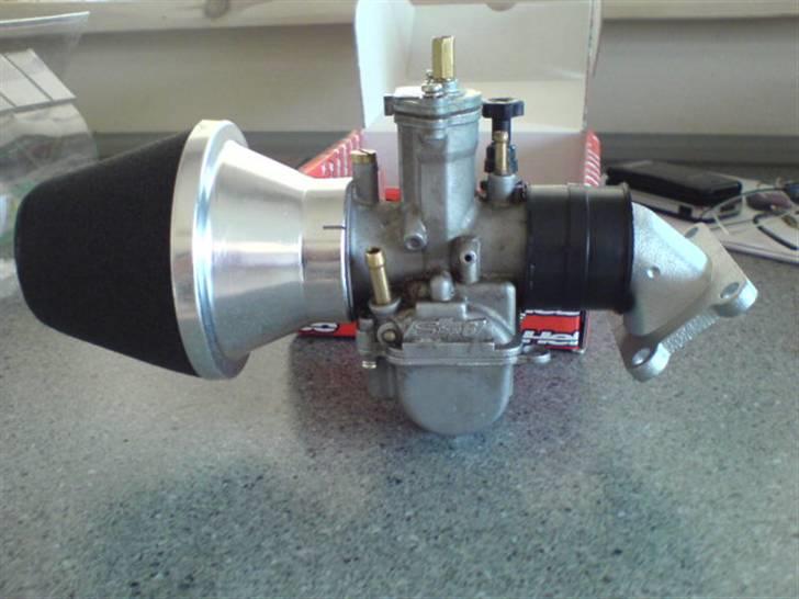 Yamaha Tzr50 Hebo Racer   - stage6 28mm med hebo studs og filter billede 5