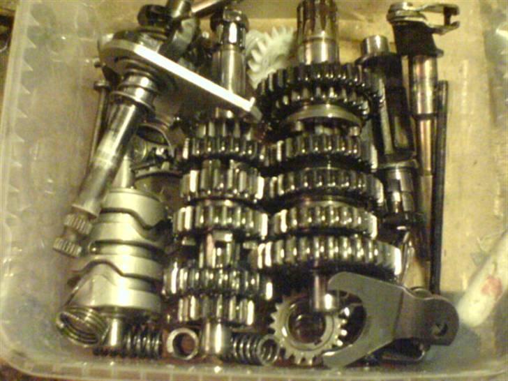 Yamaha Tzr50 Hebo Racer   - Blink-Blink Min gearkasse rengjort og smut ind i olie og self Usamlet  billede 7