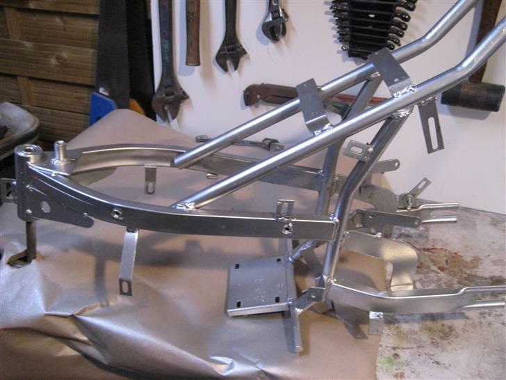 MiniBike pocket bike ''Solgt'' billede 2