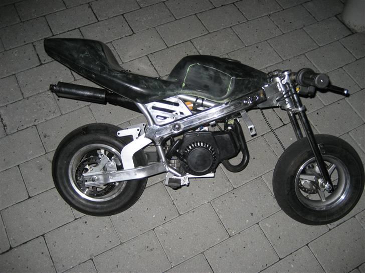 MiniBike pocket bike ''Solgt'' - fave før billede 4