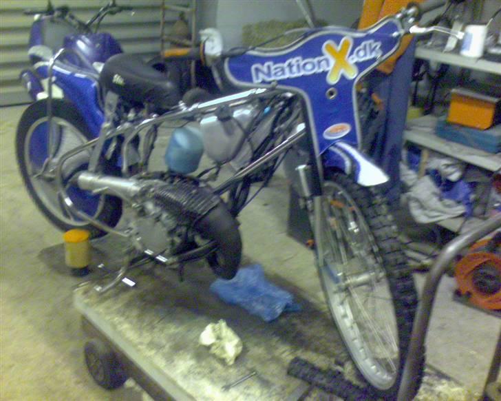 Kawasaki 85cc Speedway LC (SOLGT) - Som den står :D billede 1