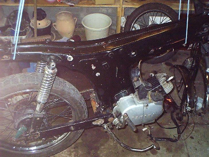 Yamaha 4-Gear  (Projekt) (Solgt) - Sat bagdæk og forgaffel på billede 10