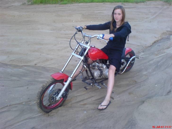 MiniBike chopper SOLGT billede 1