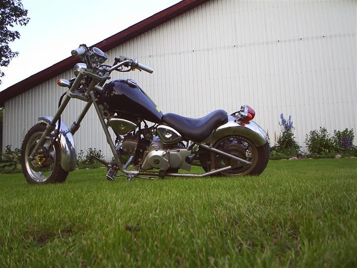 MiniBike Chopper SOLGT billede 3