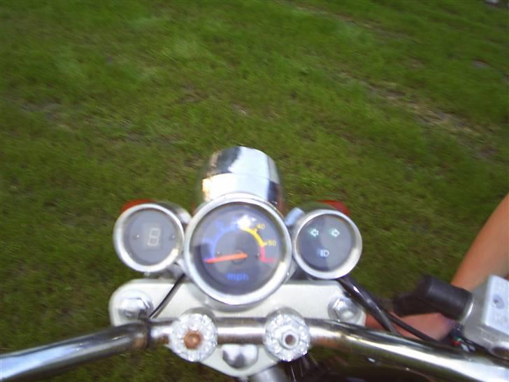 MiniBike Chopper SOLGT billede 8