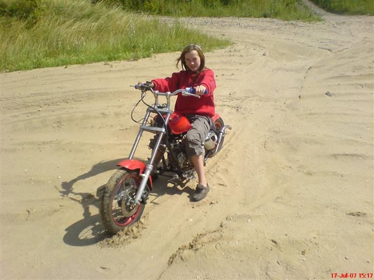 MiniBike chopper SOLGT billede 4