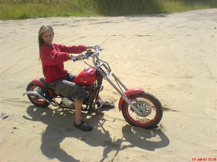 MiniBike chopper SOLGT billede 6