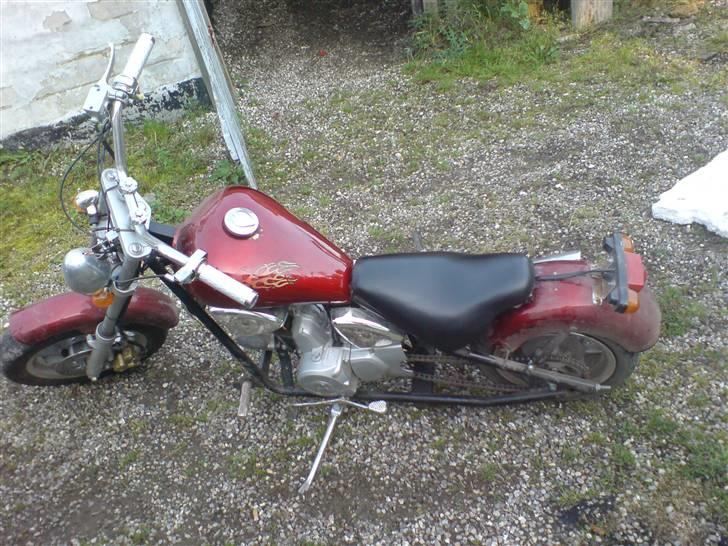 MiniBike chopper pocketbike 110 cc billede 3