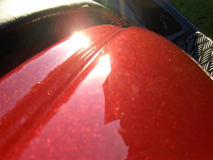 Yamaha bws..{ Rand's}..  - mazda 6 rød, rød farve med orange efekt.. billede 10