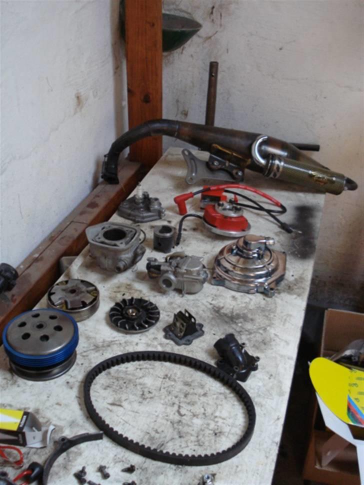 Yamaha Jog Manston LC. Solgt. - Mit komplette tun sæt til joggen. billede 8