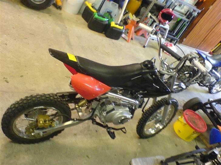 MiniBike dirtbike 125cc byttet billede 2