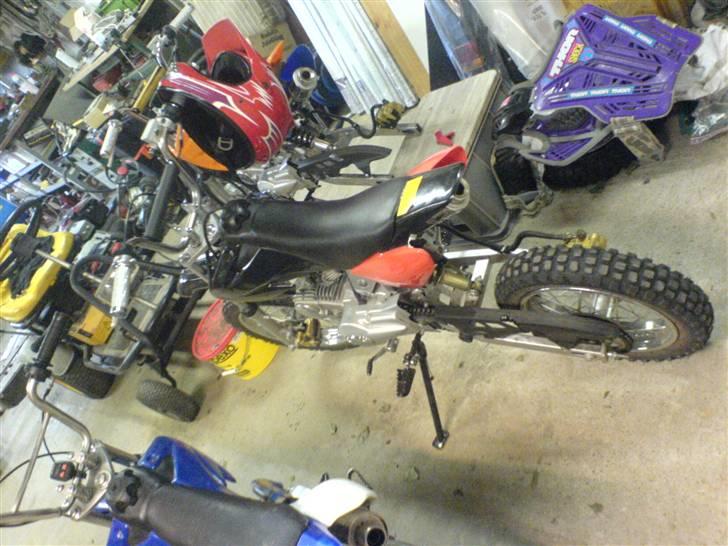 MiniBike dirtbike 125cc byttet billede 7