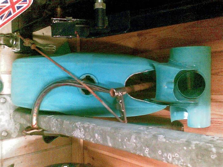 Yamaha  4 gear K1  -  Tank og sådan lidt. Det skal omlakkeres :D billede 8