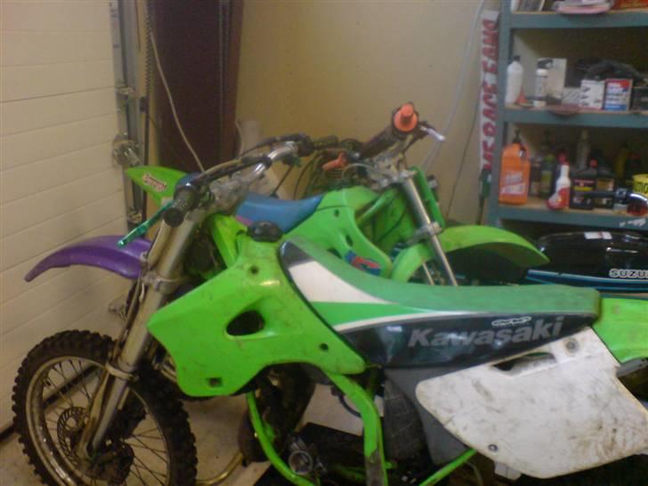 Kawasaki kx 80 - så skulle 125 da også med.. den er foresten tilsalg billede 5