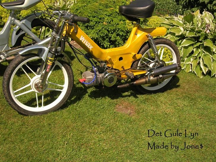 Puch Maxi 2g  * Det Gul Lyn * - sådan står den nu ;) billede 1