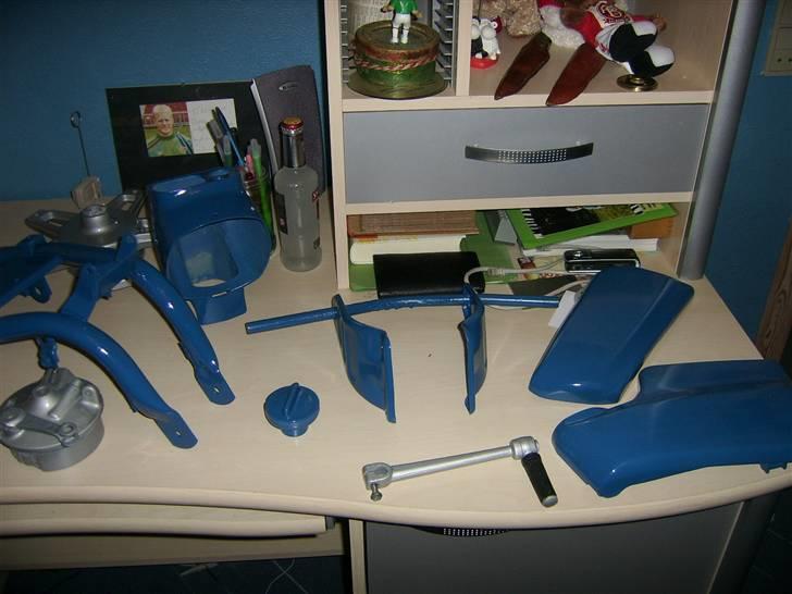 Suzuki fz50 Solgt - En masse dele som også blev malet.  billede 11