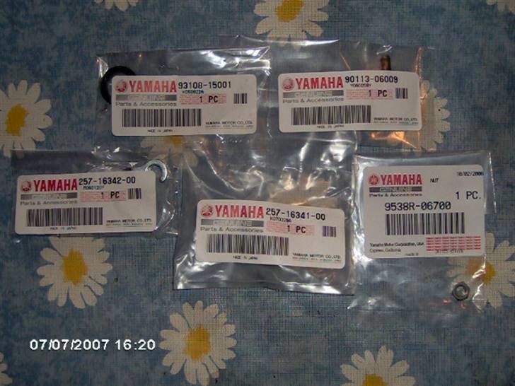 Yamaha FS1 DX - en helt ny komplet ORIGINAL koblings snegl. DET VIRKER  billede 2