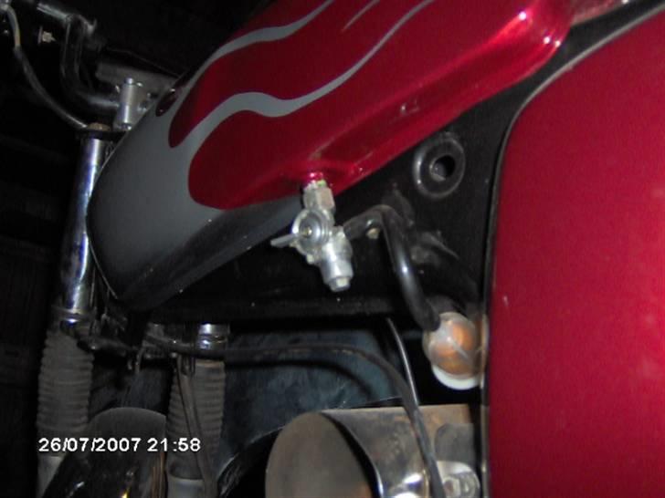 Yamaha FS1 DX - her ser man den 3 lags røde lak rimeligt godt billede 7