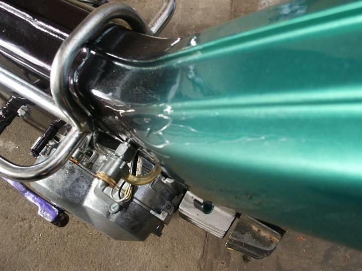 Puch maxi k - tank skulle lige se om jeg kunne fange perlemors lakken billede 6